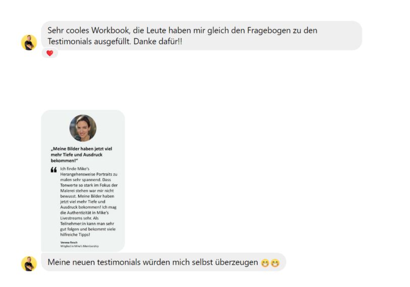 Testimonial für den Kundenstimmen-Guide.